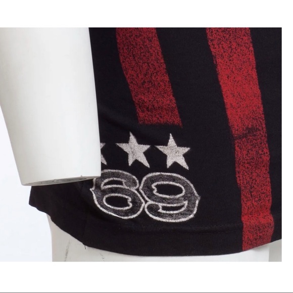 Archaic By Affliction Mens T-shirt Nation Regular Fit Black US Flag S-3XL NWT - Picture 6 of 10